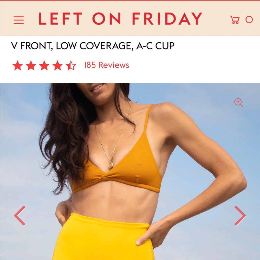 Left on Friday M Sweet Victory top